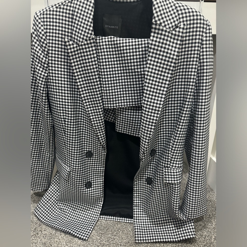 Dynamite blazer and skirt set